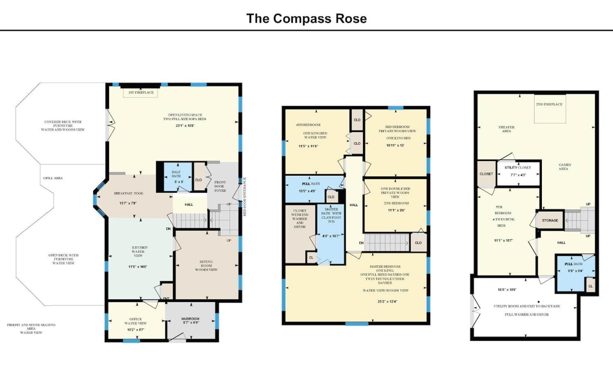 The Compass Rose By Leavetown Vacations Villa Annapolis Eksteriør billede